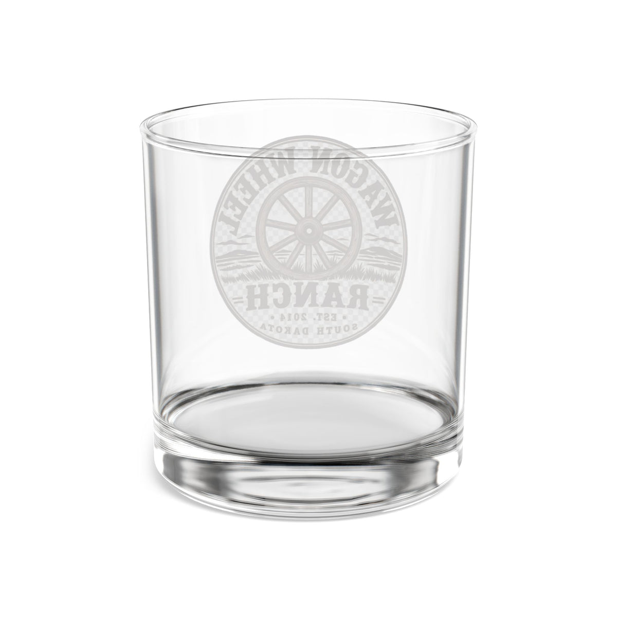 Wagon Wheel Ranch 10oz Rocks Glass