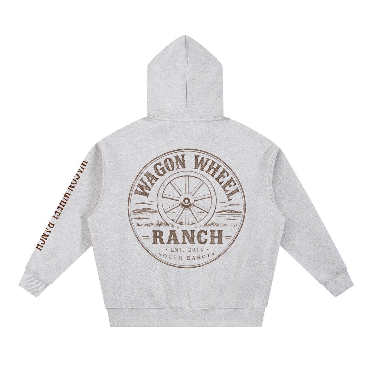 Essential Oversized Boxy Fit Fleece Hoodie