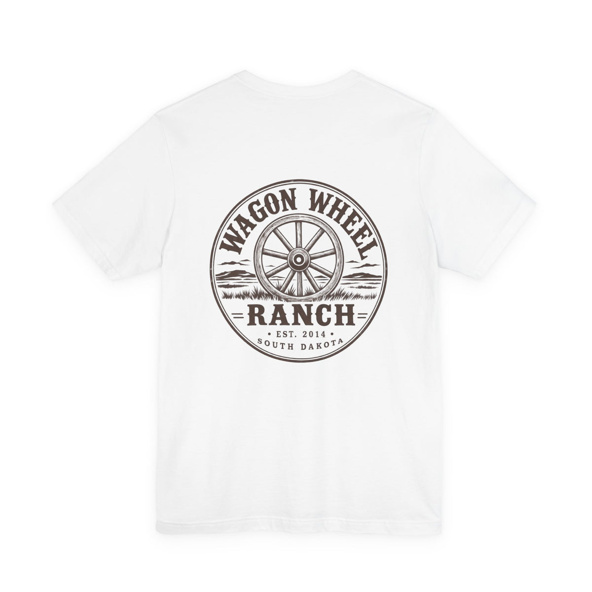 Wagon Wheel Ranch Vintage Western Tee