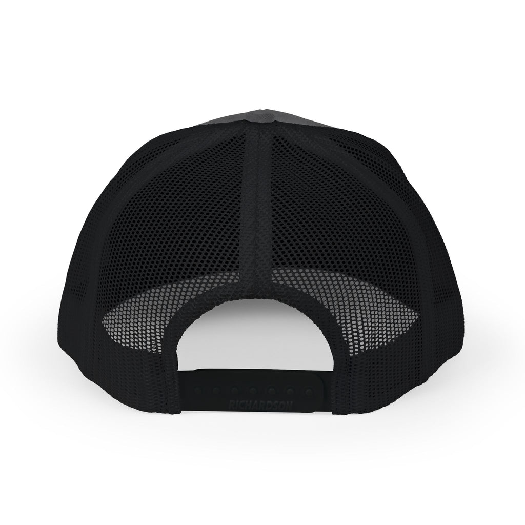 Wagon Wheel Ranch Trucker Cap — Vintage Western Logo Snapback