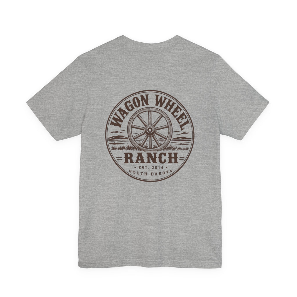Wagon Wheel Ranch Vintage Western Tee