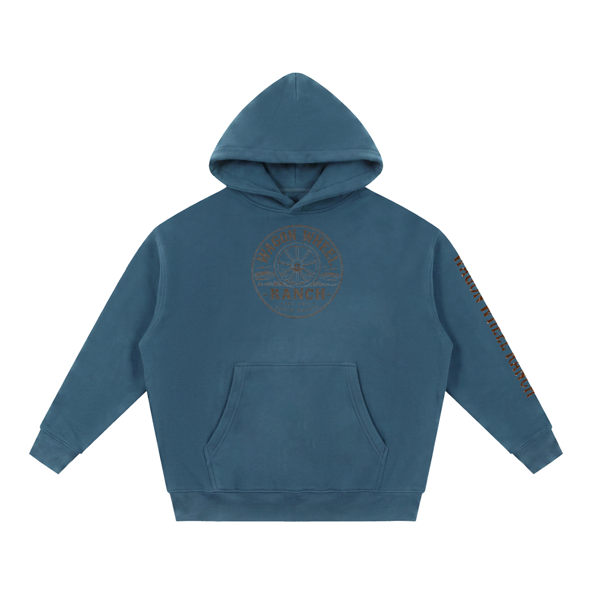 Essential Oversized Boxy Fit Fleece Hoodie
