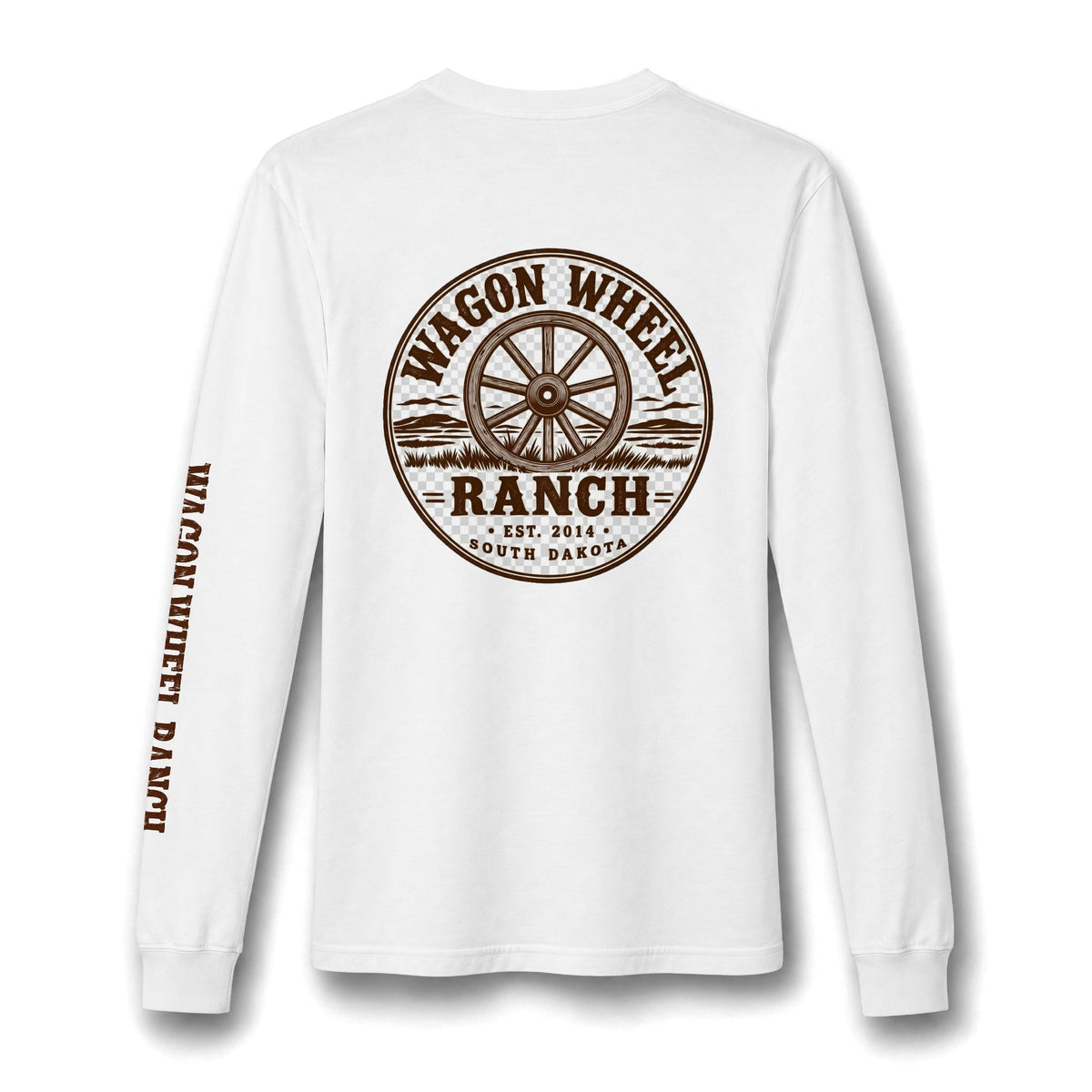 Wagon Wheel Ranch Long Sleeve Tee