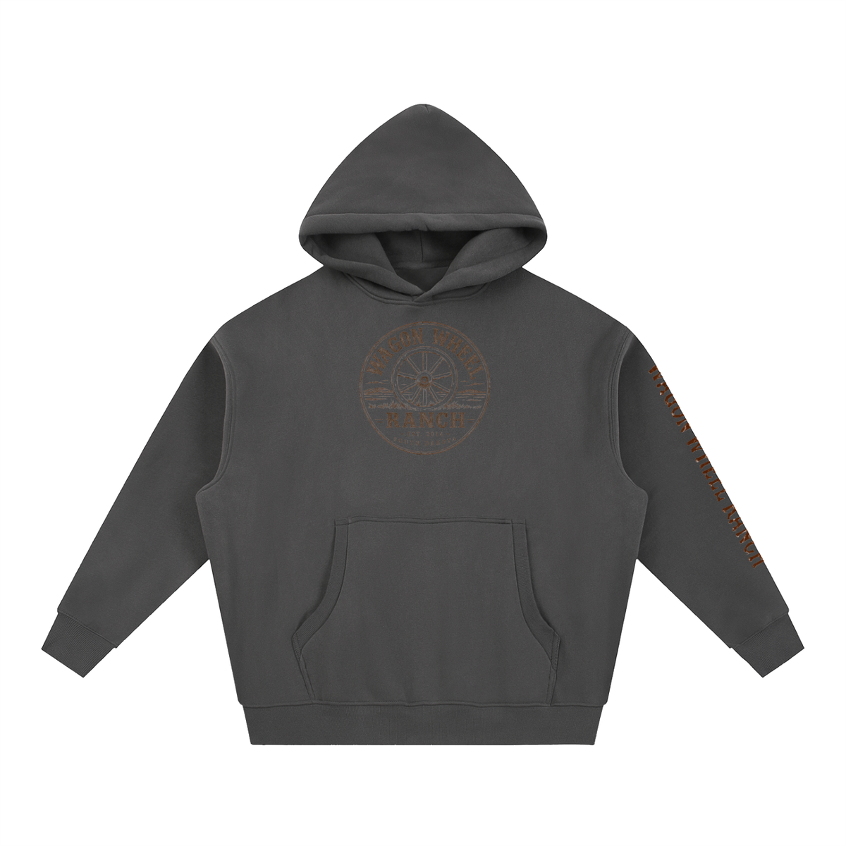 Essential Oversized Boxy Fit Fleece Hoodie