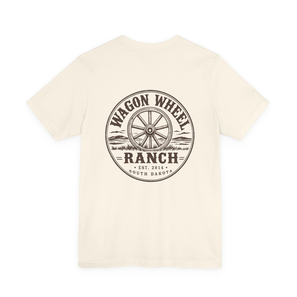 Wagon Wheel Ranch Vintage Western Tee