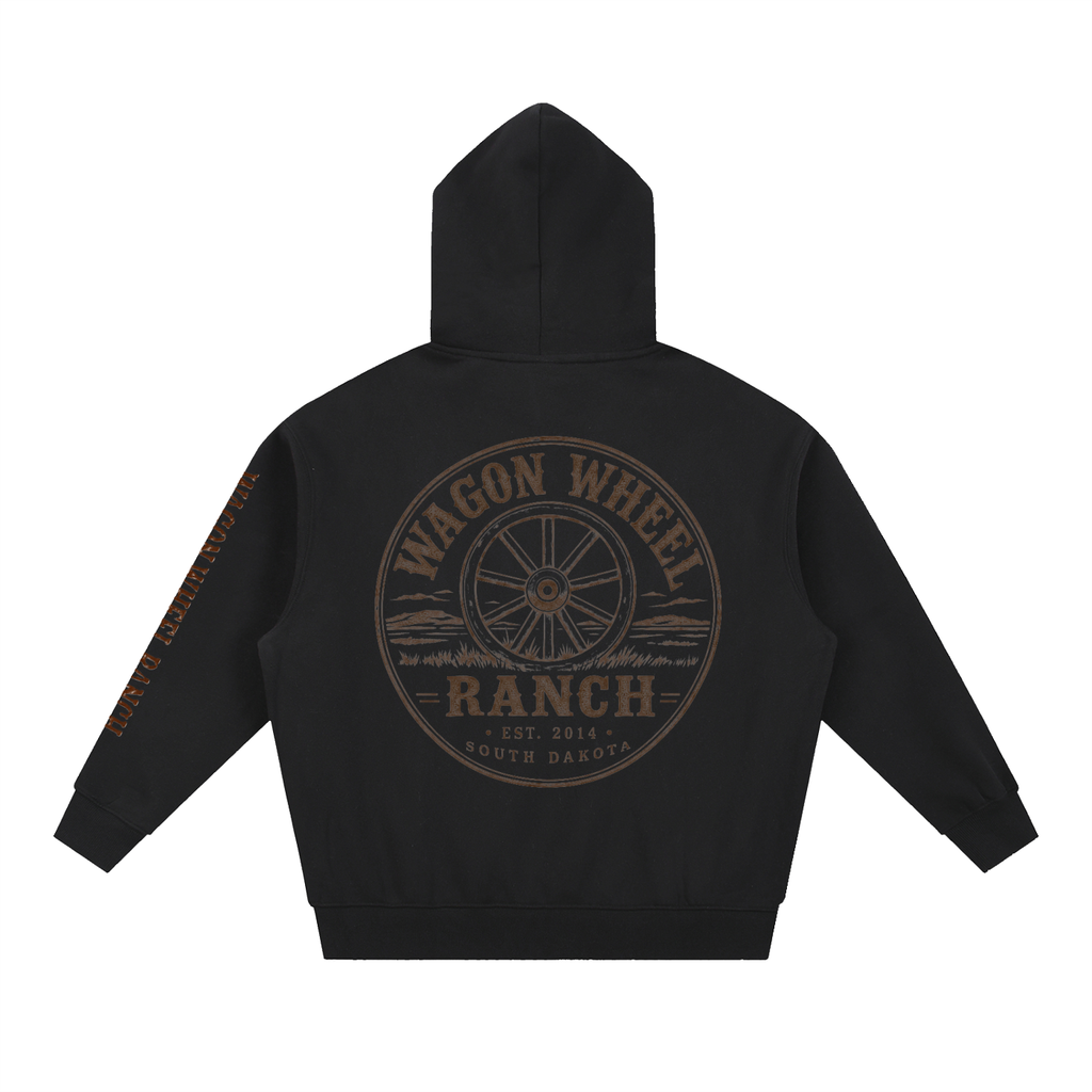 Essential Oversized Boxy Fit Fleece Hoodie