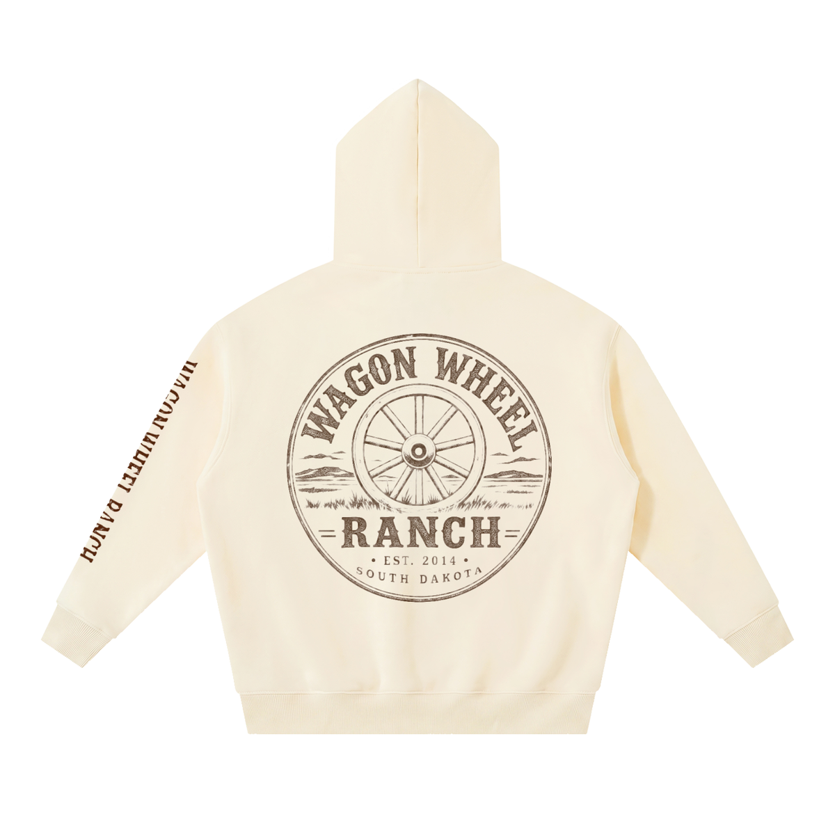Essential Oversized Boxy Fit Fleece Hoodie