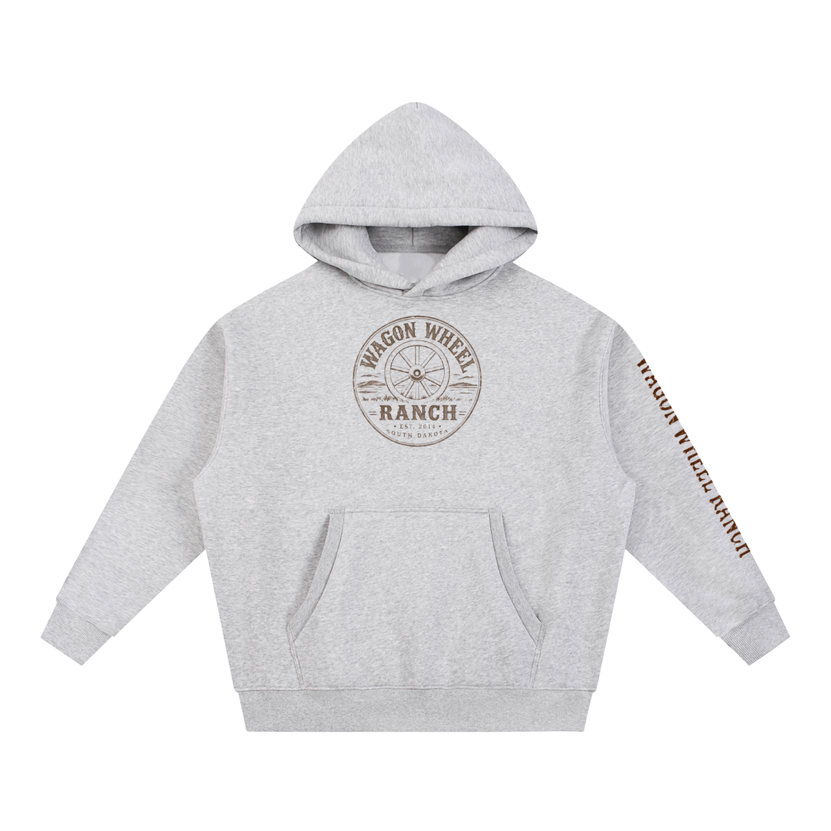 Essential Oversized Boxy Fit Fleece Hoodie