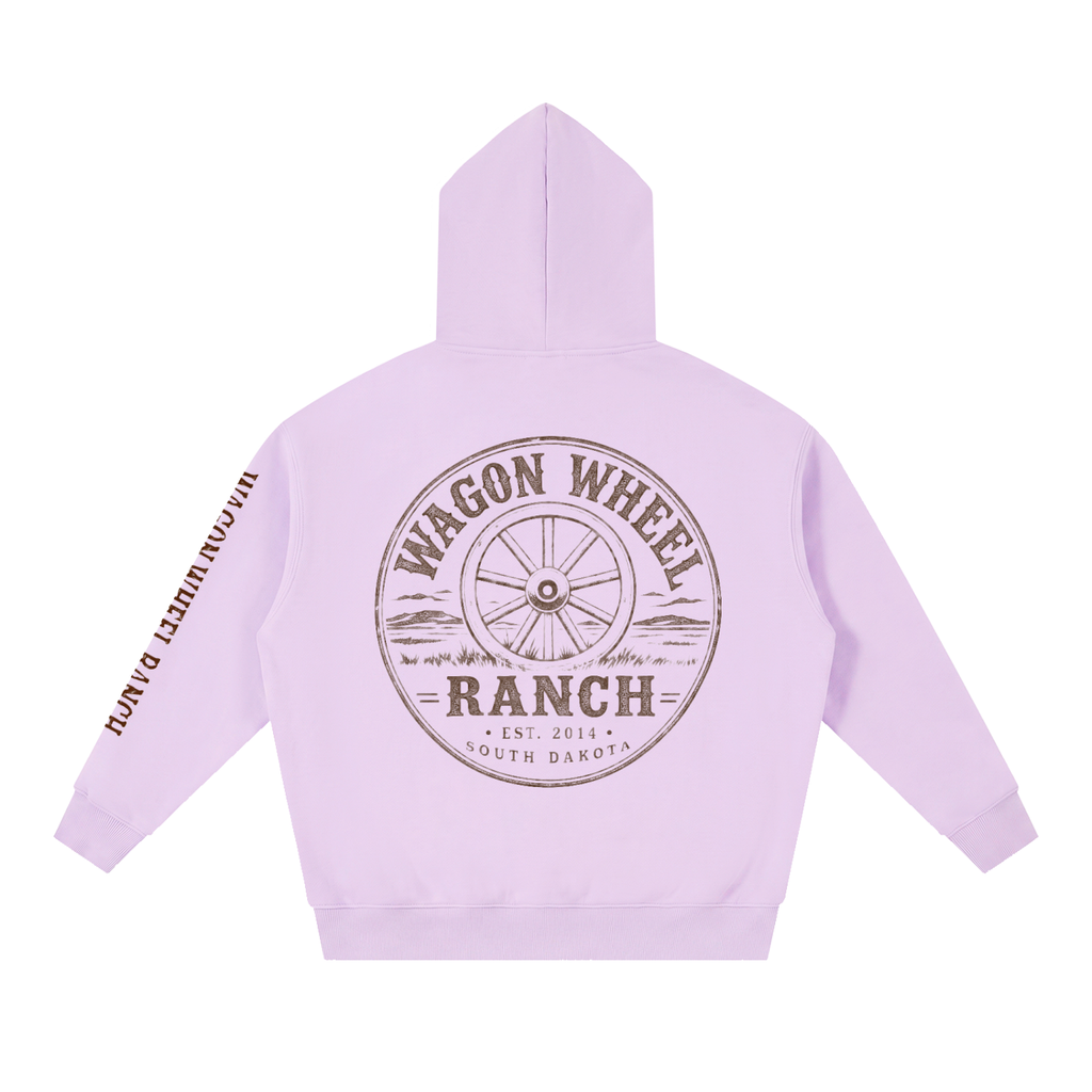 Essential Oversized Boxy Fit Fleece Hoodie