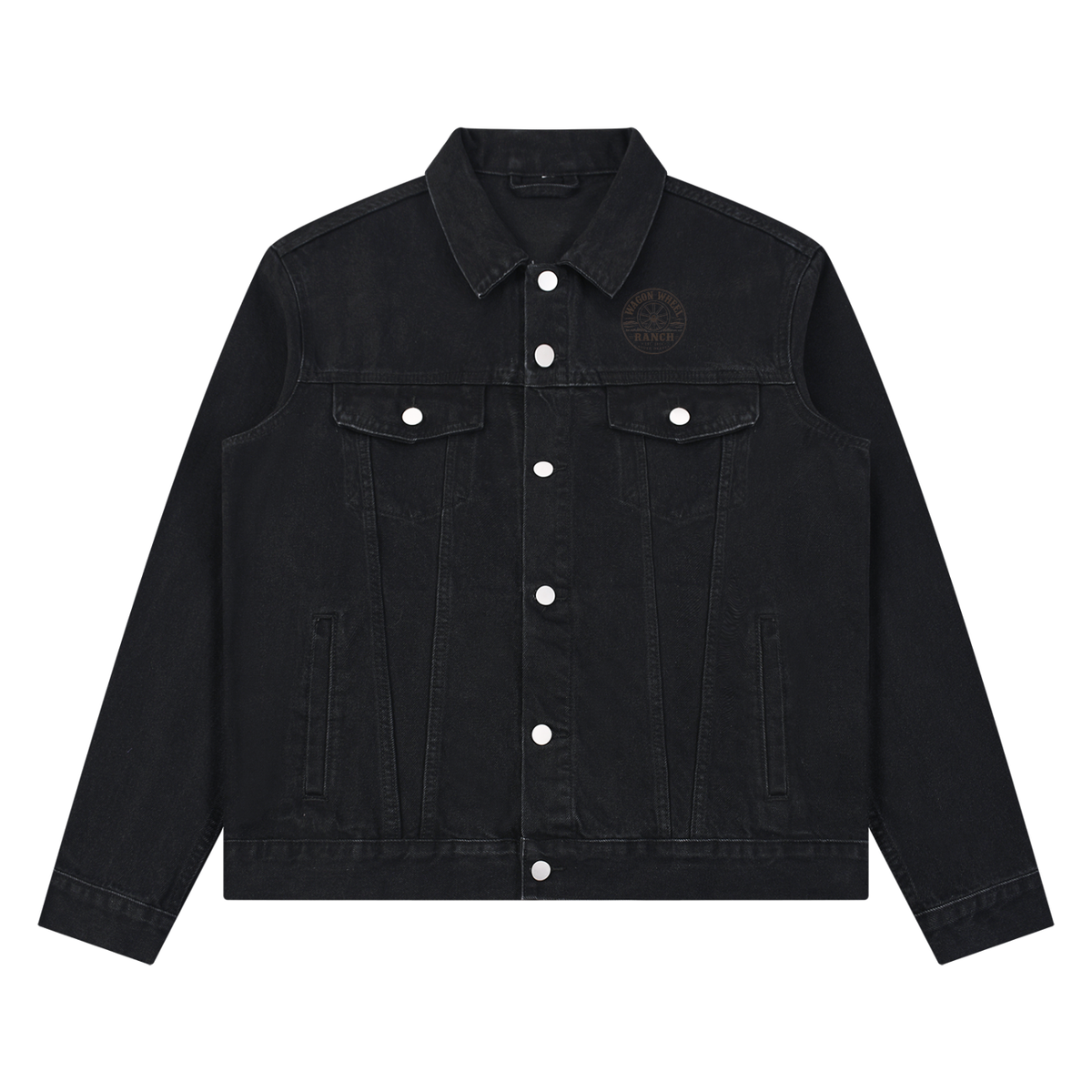 Unisex Vintage Wash Denim Jacket