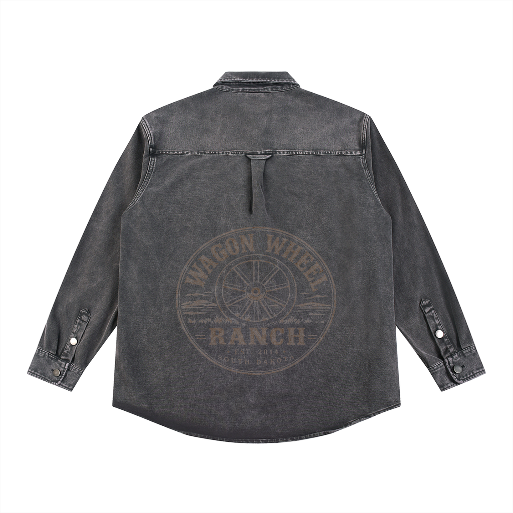 Denim Vintage Washed Heavyweight Jacket