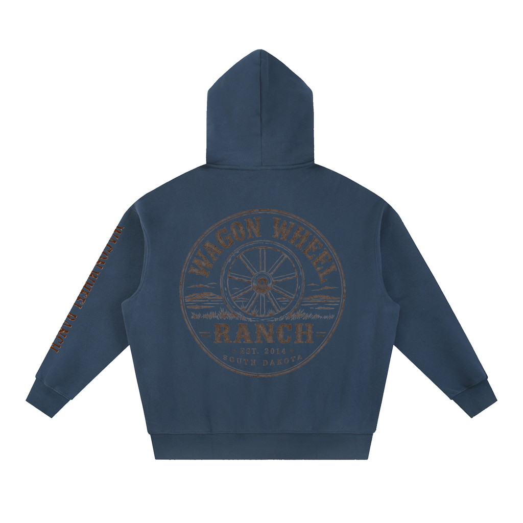 Essential Oversized Boxy Fit Fleece Hoodie