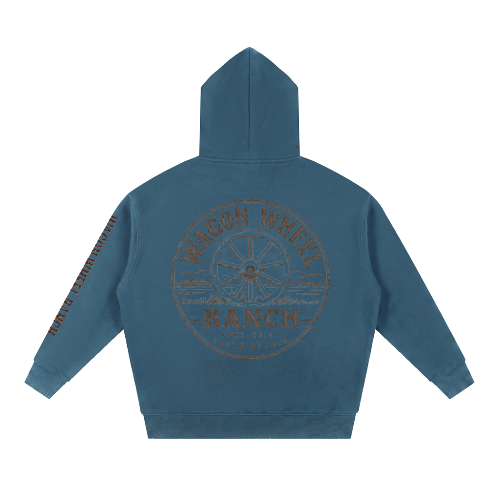 Essential Oversized Boxy Fit Fleece Hoodie