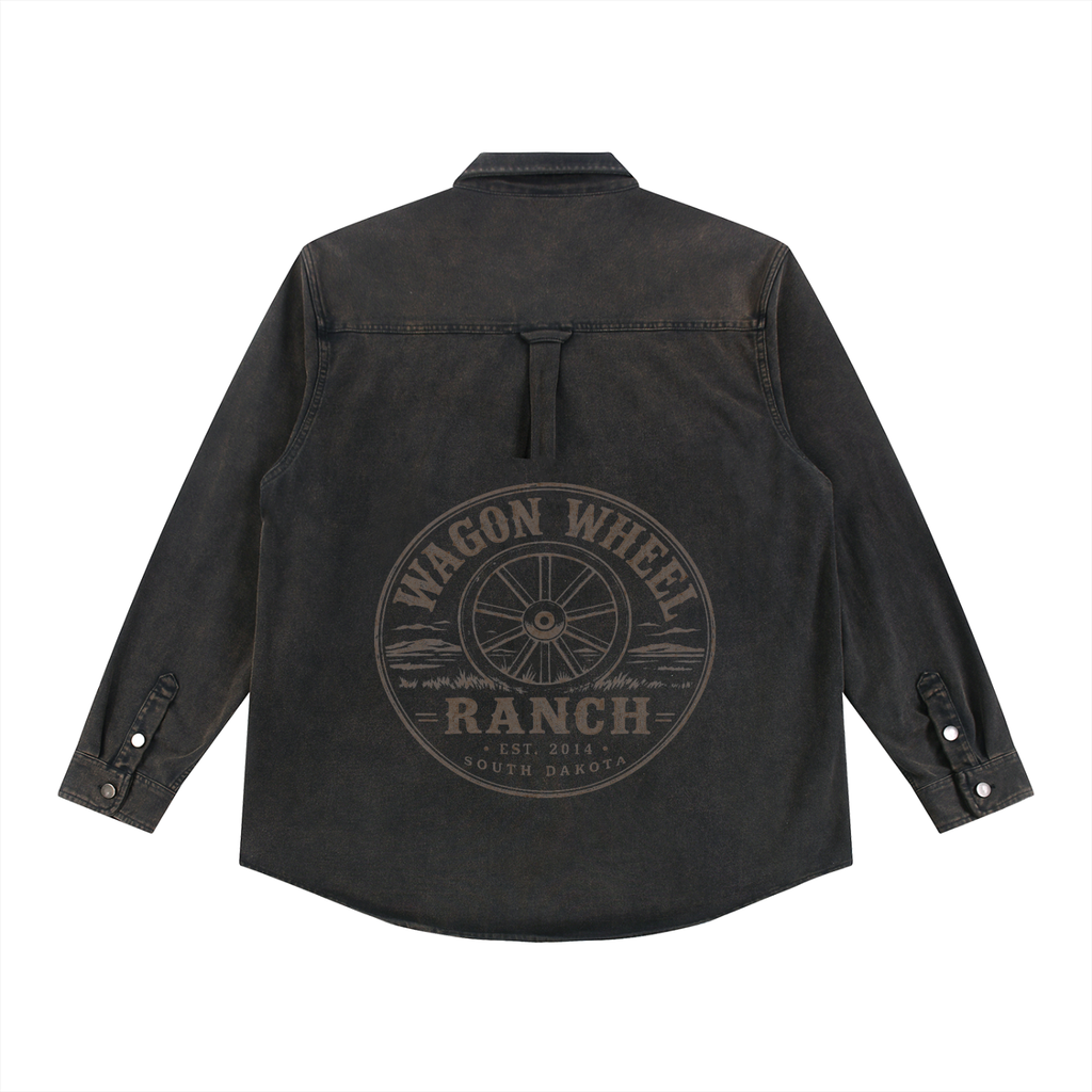 Denim Vintage Washed Heavyweight Jacket