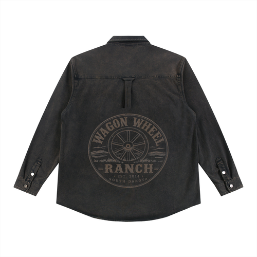 Denim Vintage Washed Heavyweight Jacket