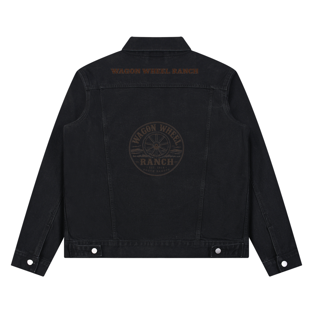 Unisex Vintage Wash Denim Jacket