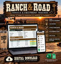 Ranch & Road vehicle and equipment tracker spreadsheet cover